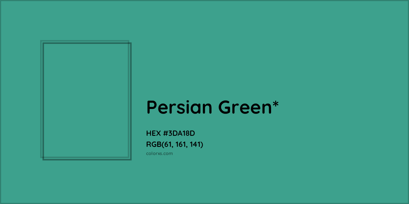 HEX #3DA18D Color Name, Color Code, Palettes, Similar Paints, Images