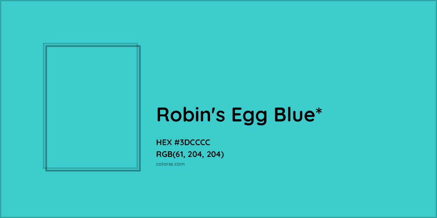 HEX #3DCCCC Color Name, Color Code, Palettes, Similar Paints, Images