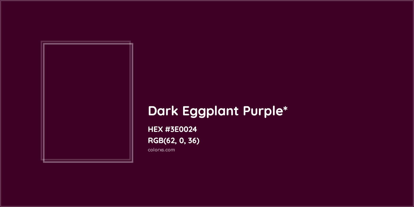 HEX #3E0024 Color Name, Color Code, Palettes, Similar Paints, Images