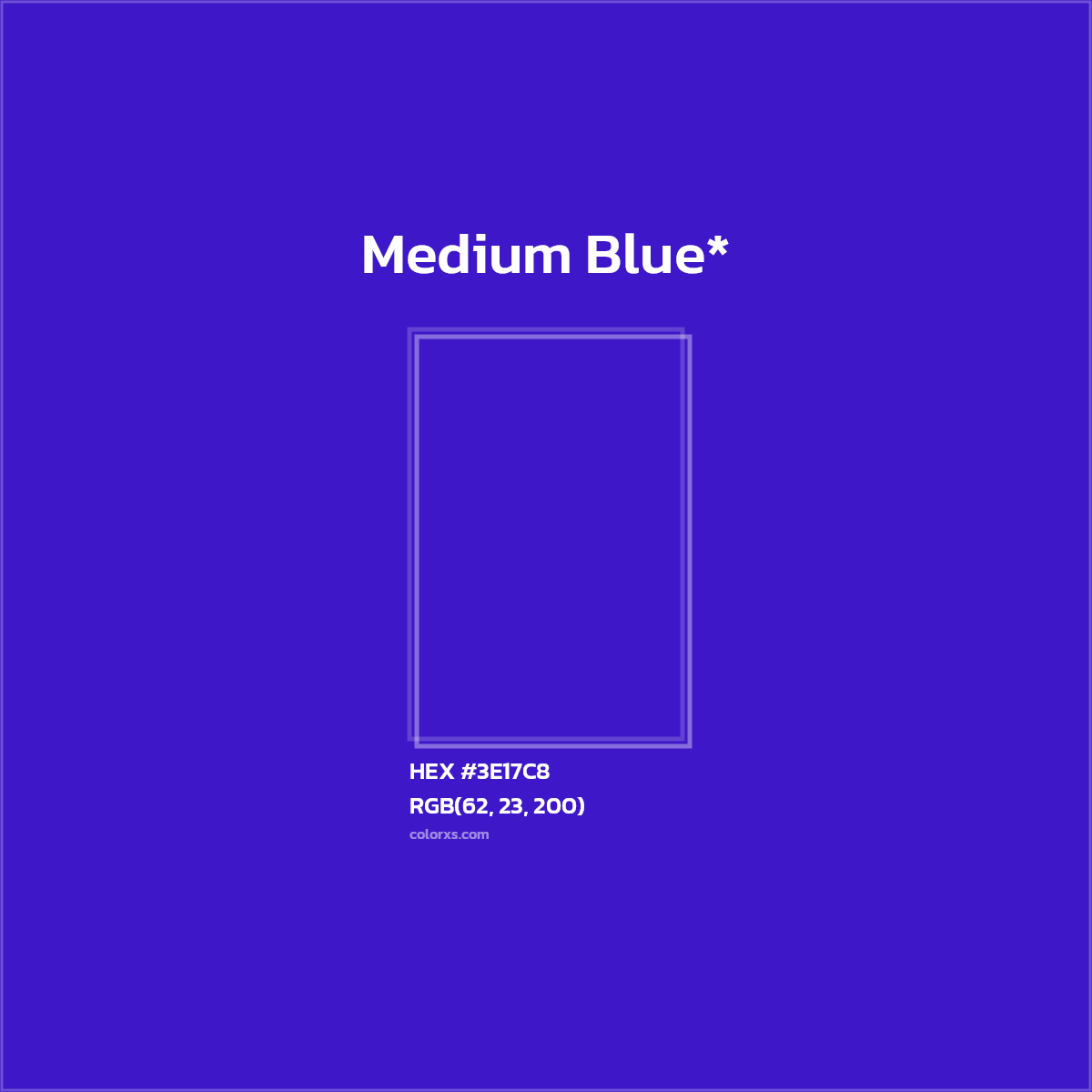HEX #3E17C8 Color Name, Color Code, Palettes, Similar Paints, Images