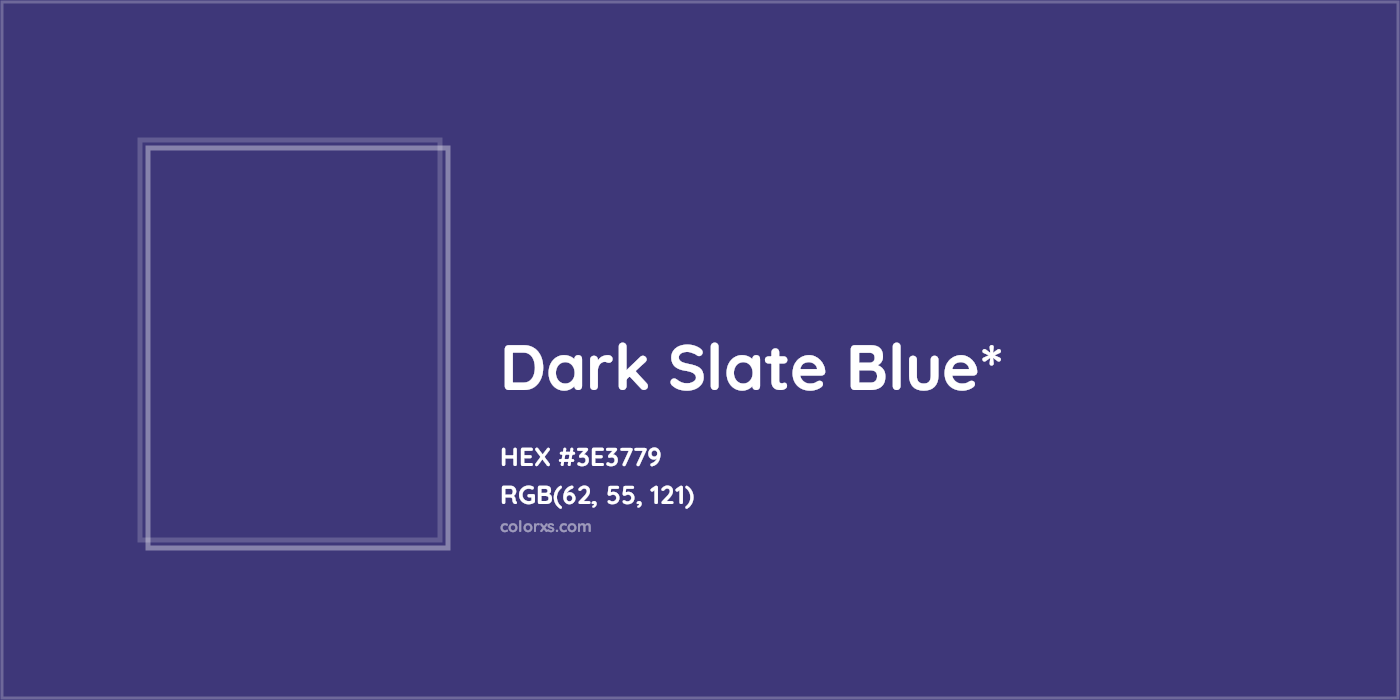 HEX #3E3779 Color Name, Color Code, Palettes, Similar Paints, Images
