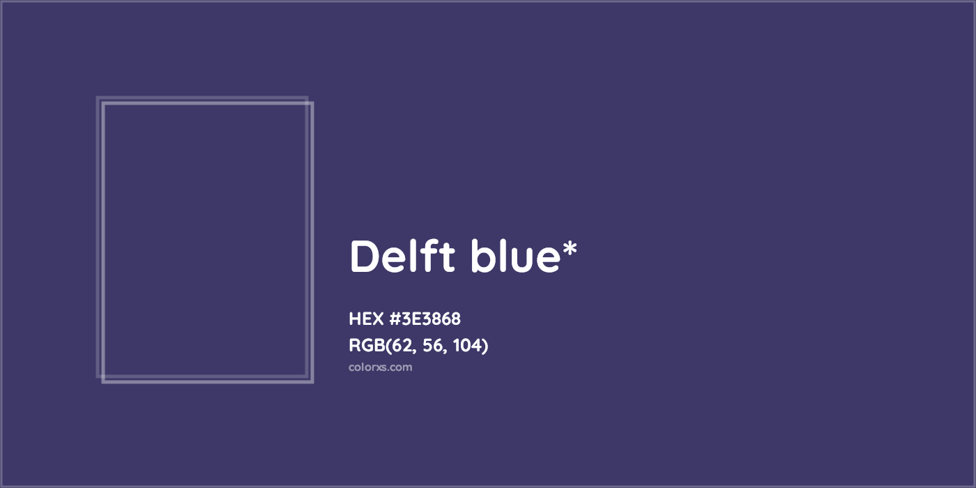 HEX #3E3868 Color Name, Color Code, Palettes, Similar Paints, Images
