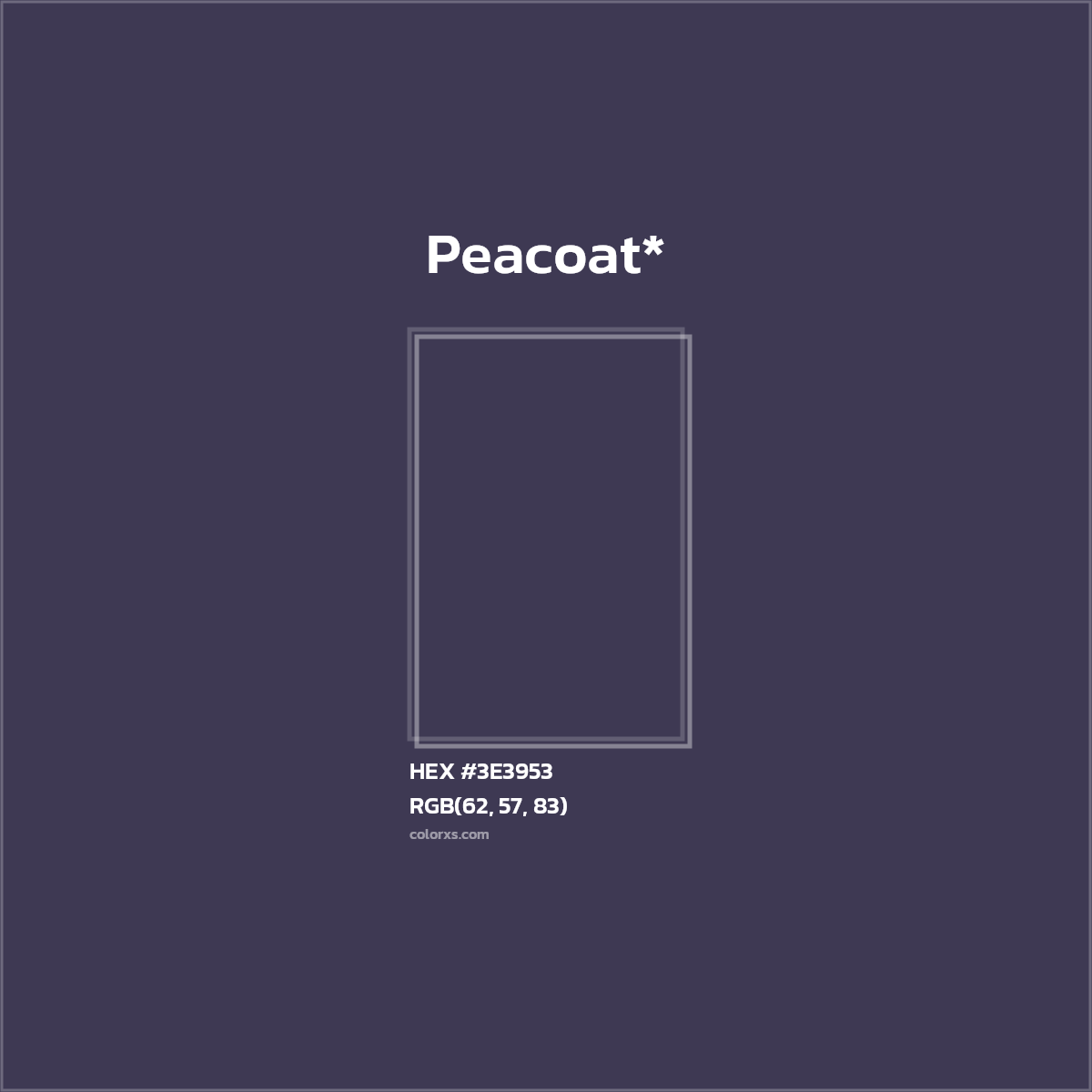 HEX #3E3953 Color Name, Color Code, Palettes, Similar Paints, Images