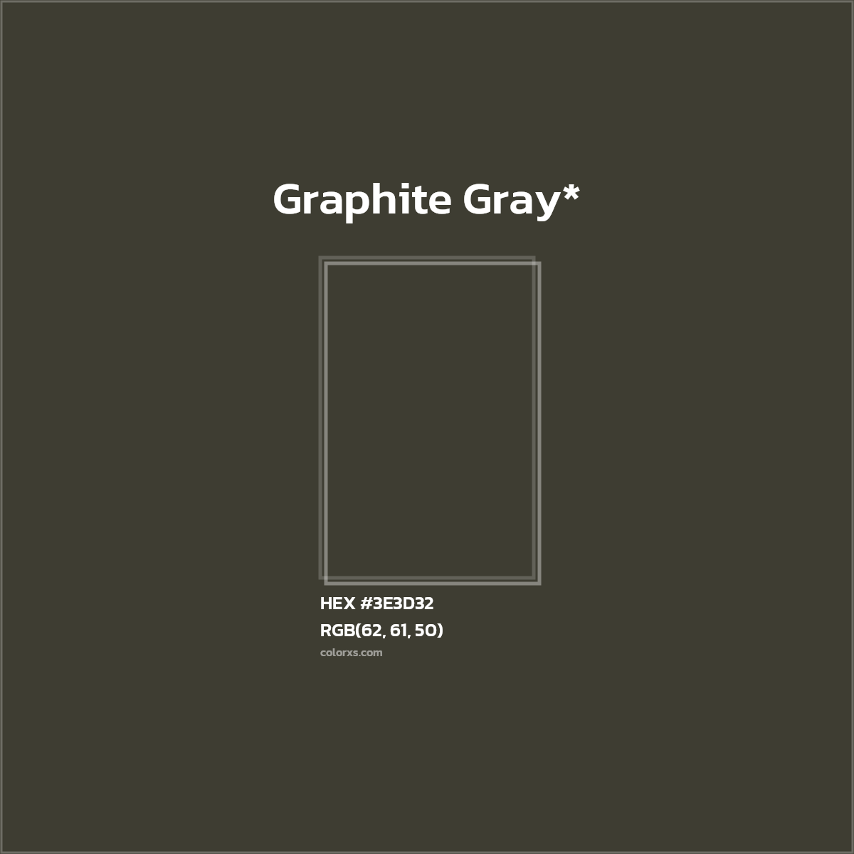 HEX #3E3D32 Color Name, Color Code, Palettes, Similar Paints, Images