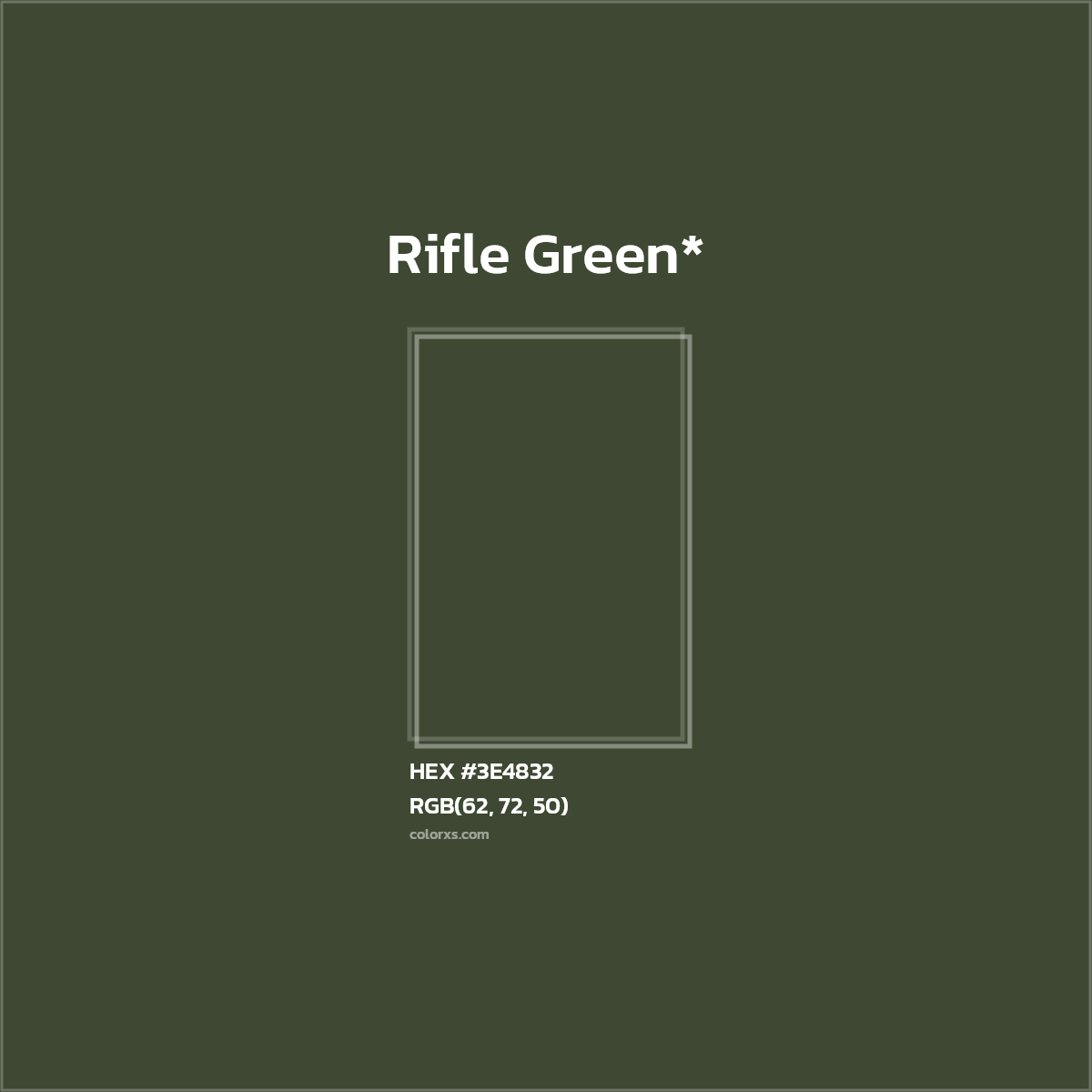 HEX #3E4832 Color Name, Color Code, Palettes, Similar Paints, Images