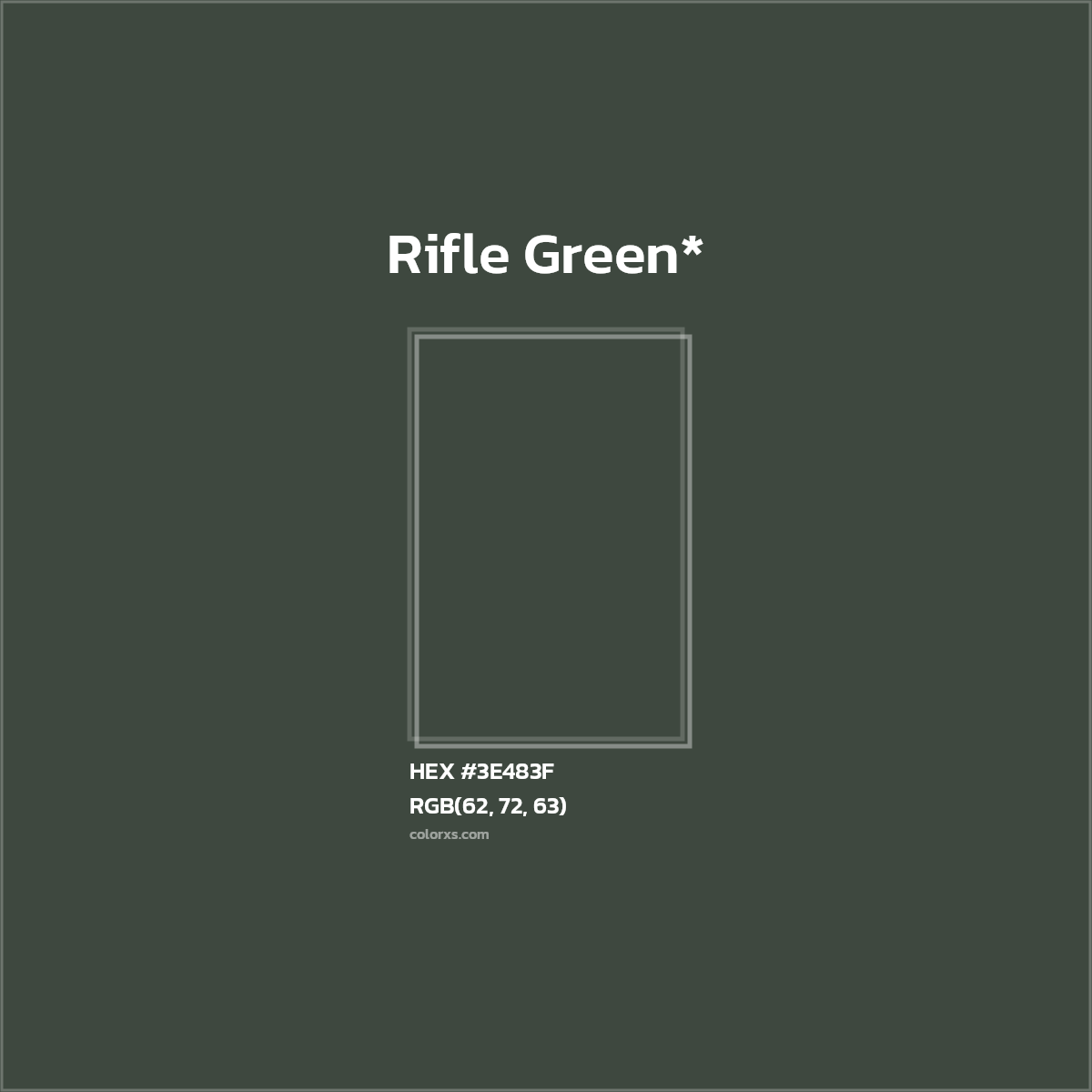 HEX #3E483F Color Name, Color Code, Palettes, Similar Paints, Images