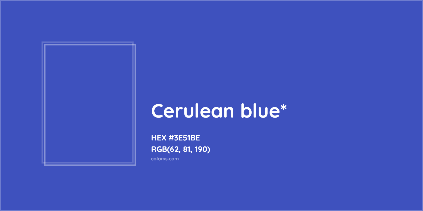 HEX #3E51BE Color Name, Color Code, Palettes, Similar Paints, Images