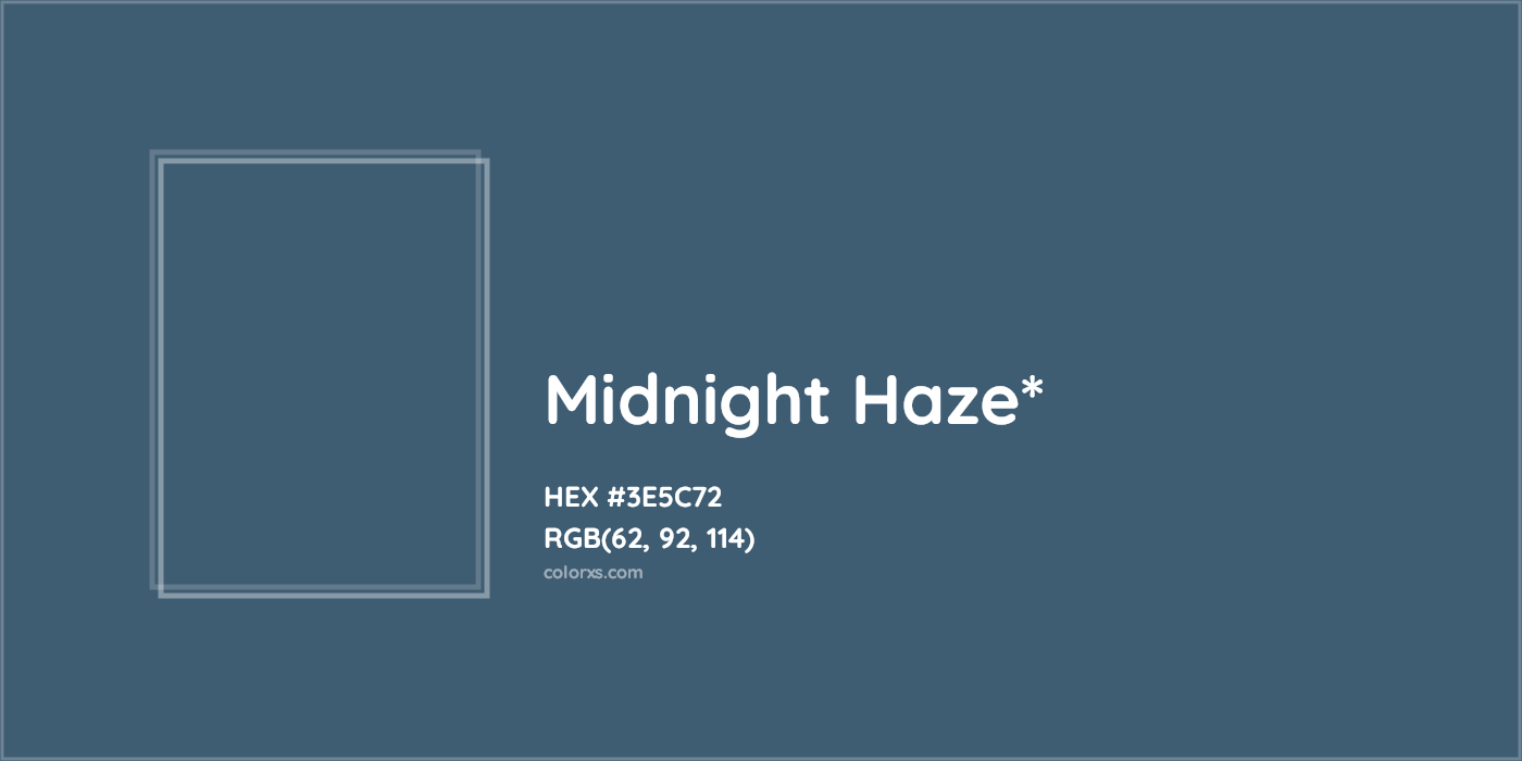 HEX #3E5C72 Color Name, Color Code, Palettes, Similar Paints, Images