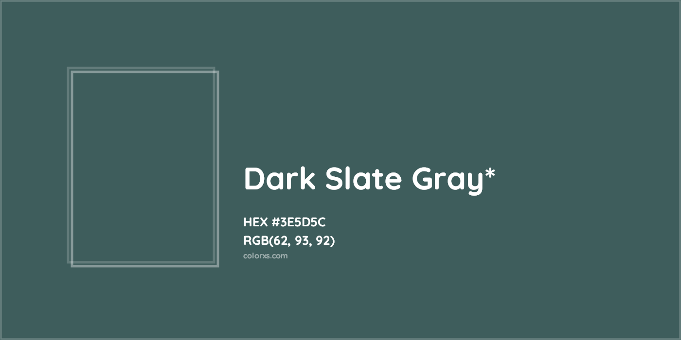 HEX #3E5D5C Color Name, Color Code, Palettes, Similar Paints, Images