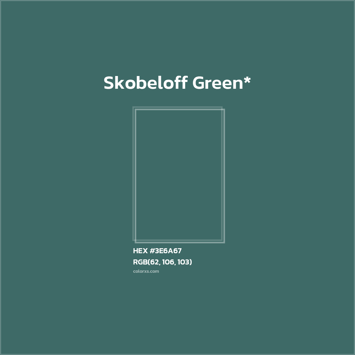 HEX #3E6A67 Color Name, Color Code, Palettes, Similar Paints, Images