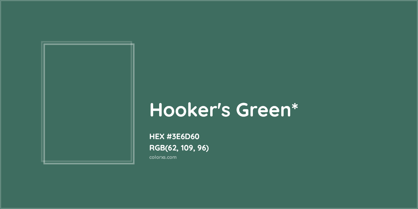 HEX #3E6D60 Color Name, Color Code, Palettes, Similar Paints, Images