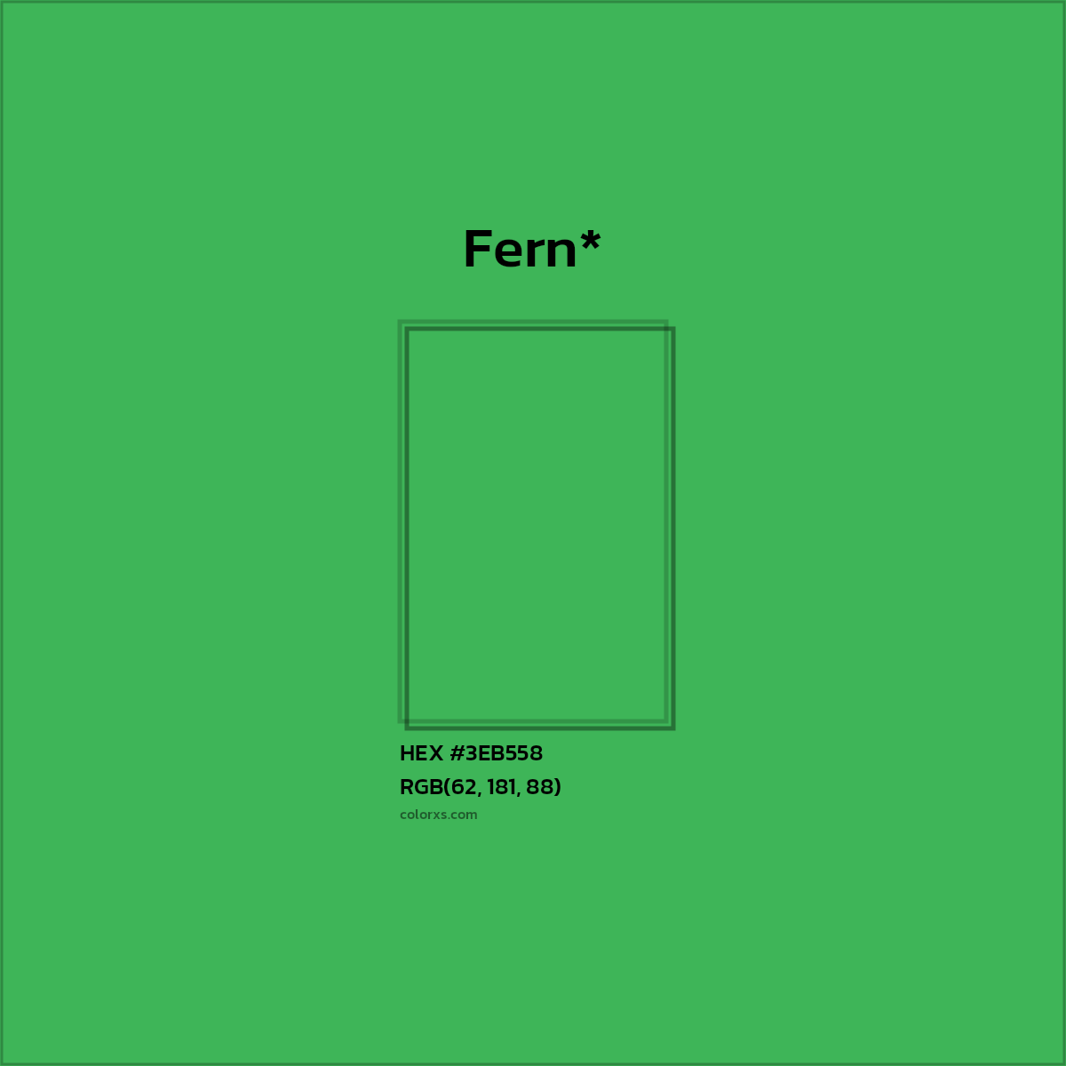 HEX #3EB558 Color Name, Color Code, Palettes, Similar Paints, Images
