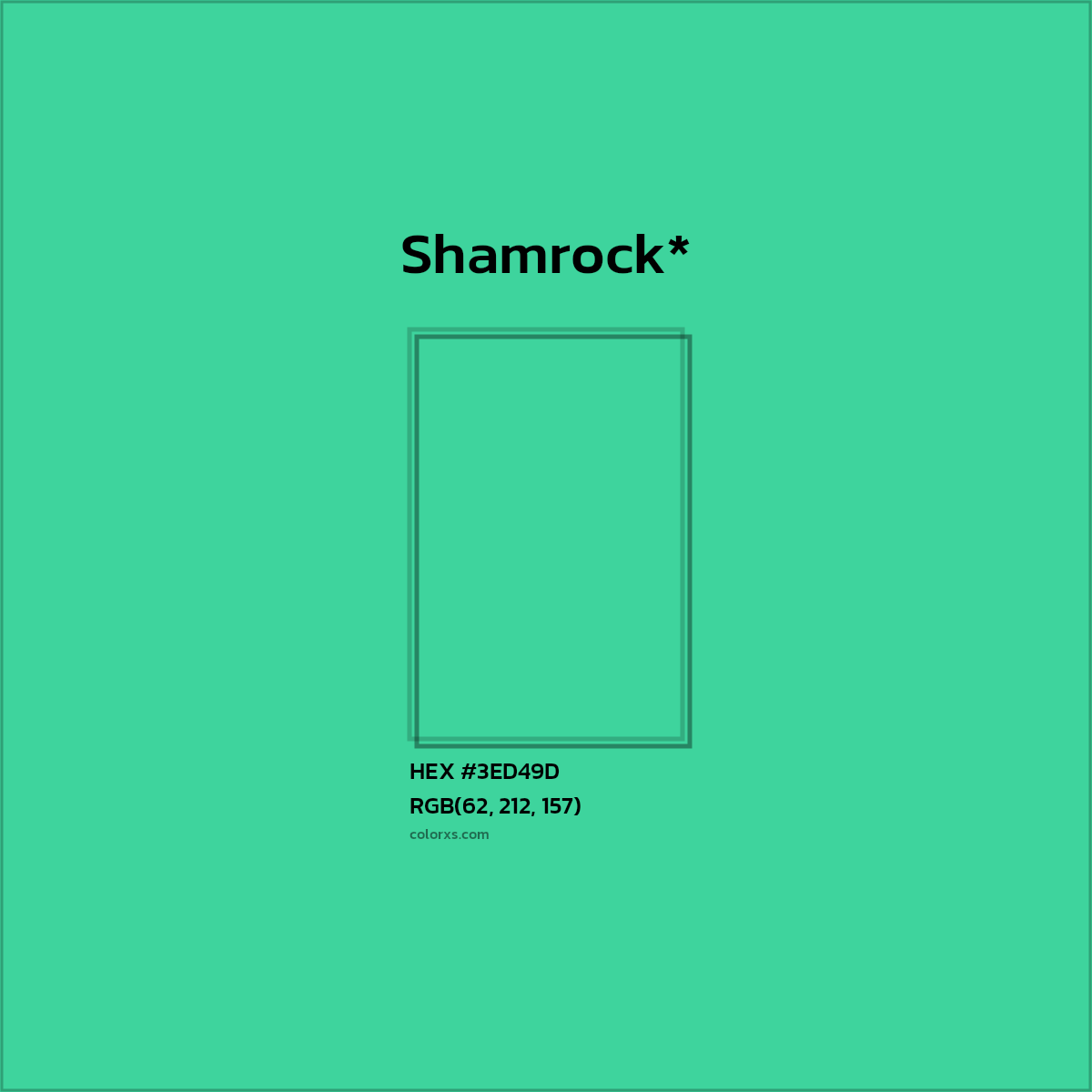 HEX #3ED49D Color Name, Color Code, Palettes, Similar Paints, Images