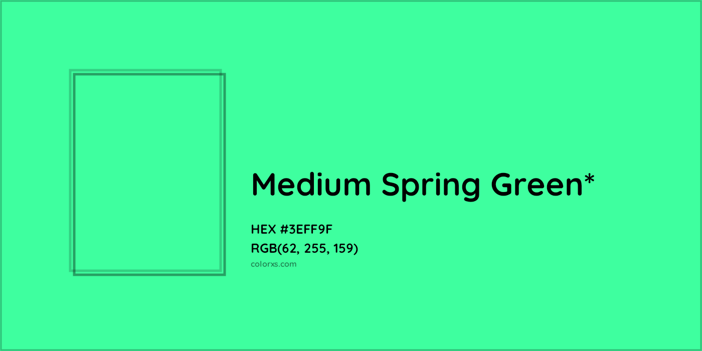HEX #3EFF9F Color Name, Color Code, Palettes, Similar Paints, Images