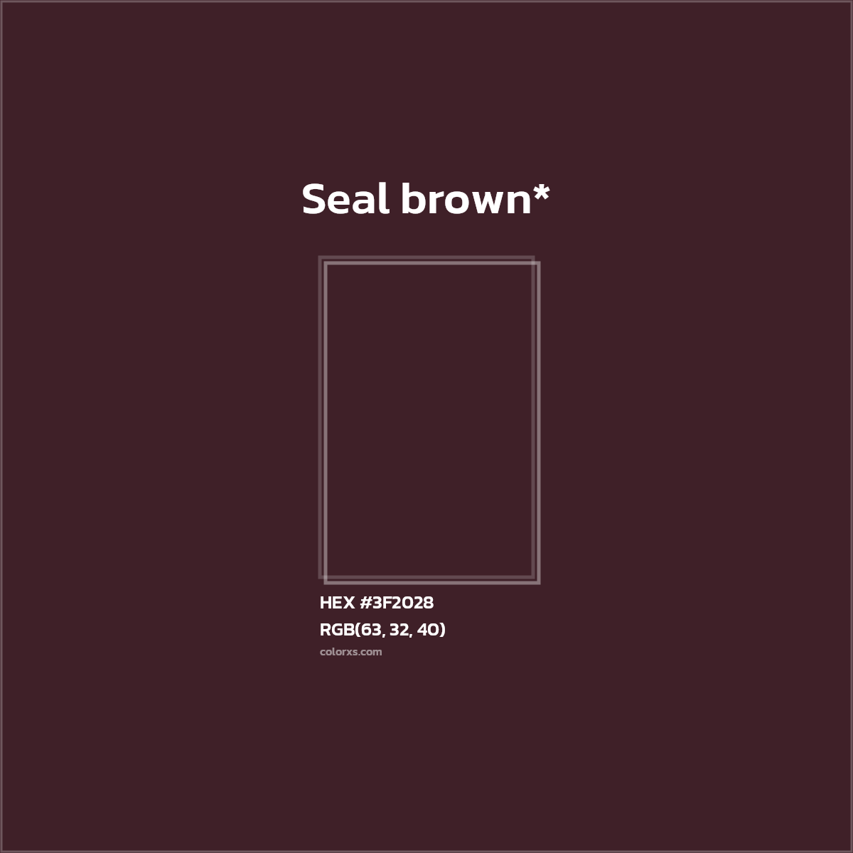 HEX #3F2028 Color Name, Color Code, Palettes, Similar Paints, Images