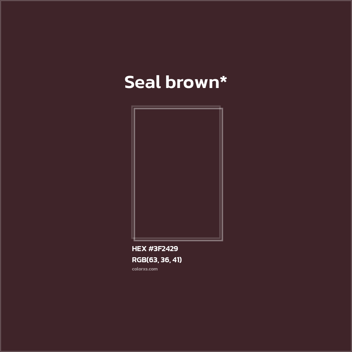 HEX #3F2429 Color Name, Color Code, Palettes, Similar Paints, Images