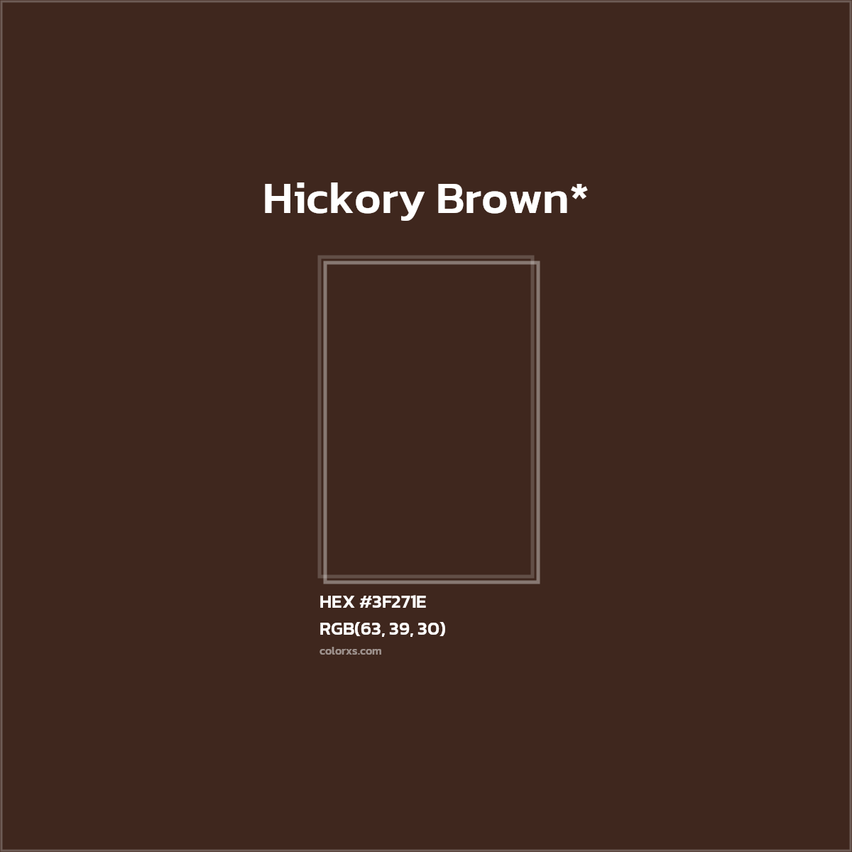 HEX #3F271E Color Name, Color Code, Palettes, Similar Paints, Images