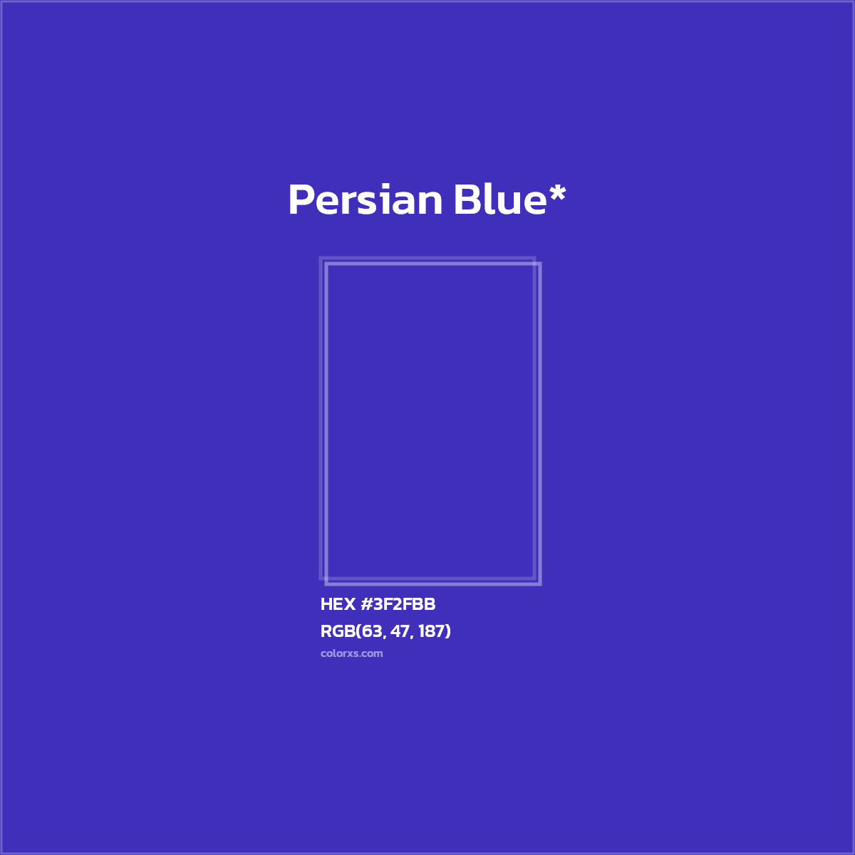 HEX #3F2FBB Color Name, Color Code, Palettes, Similar Paints, Images