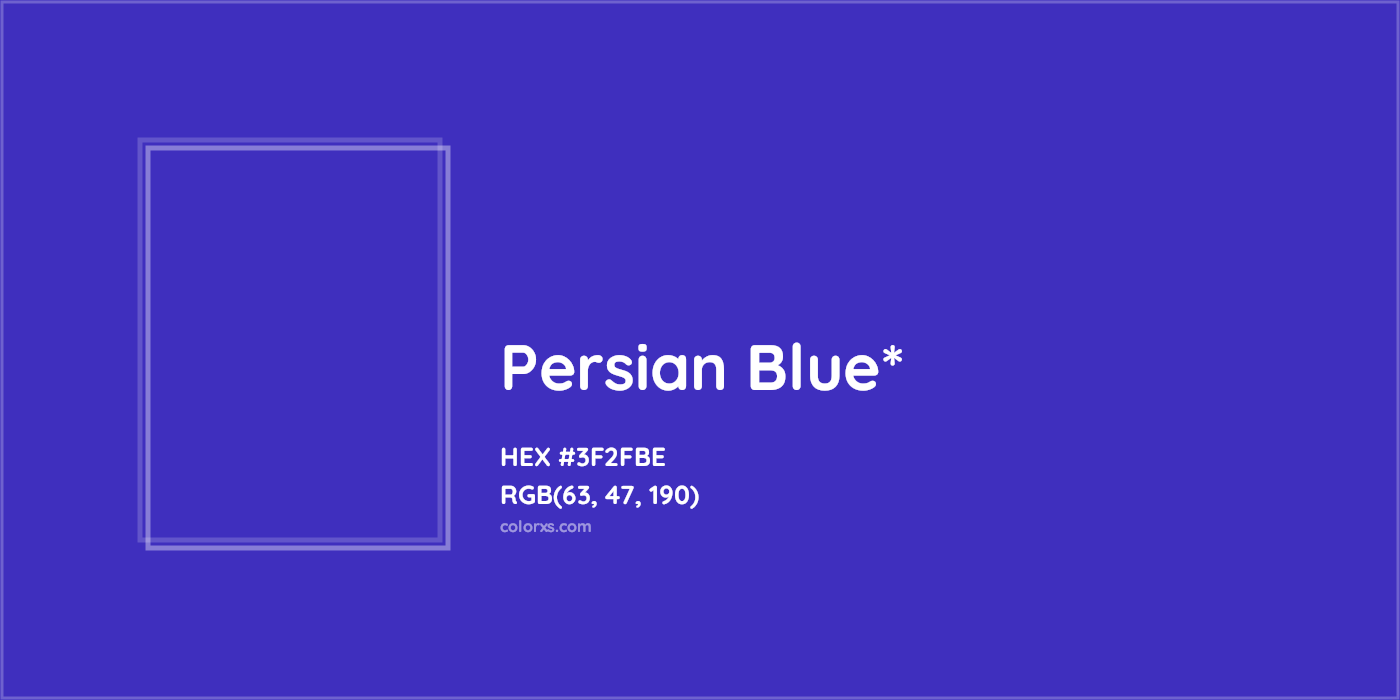 HEX #3F2FBE Color Name, Color Code, Palettes, Similar Paints, Images