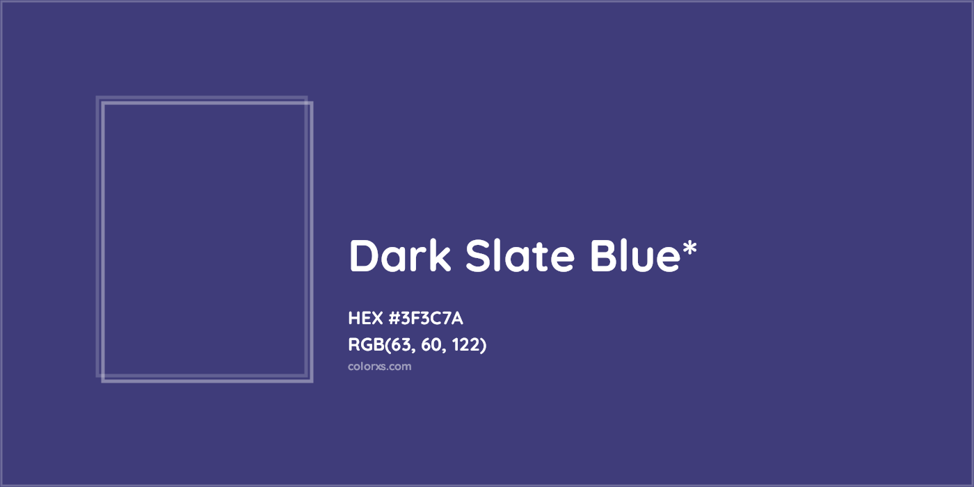 HEX #3F3C7A Color Name, Color Code, Palettes, Similar Paints, Images