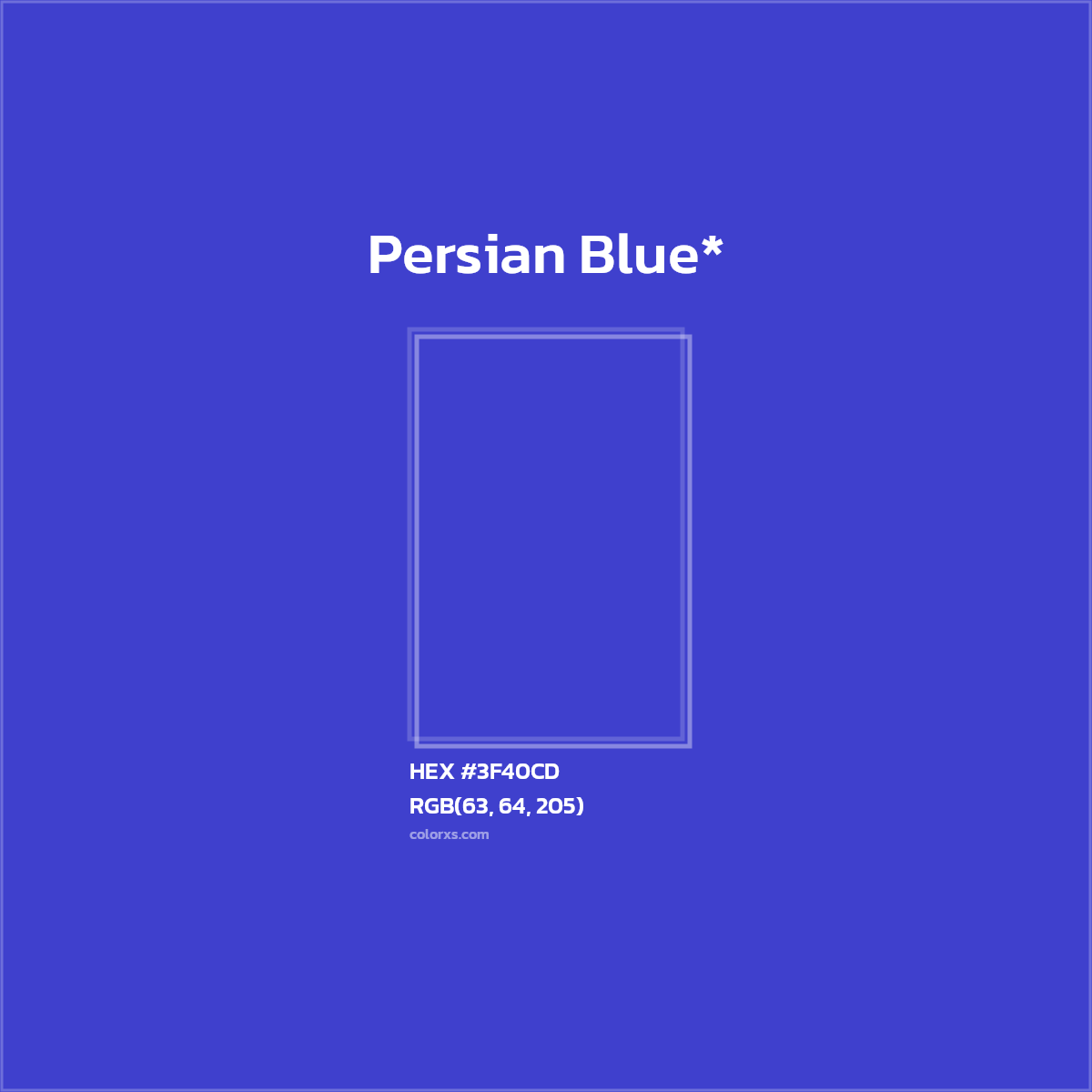 HEX #3F40CD Color Name, Color Code, Palettes, Similar Paints, Images
