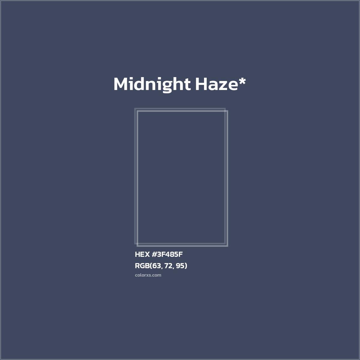 HEX #3F485F Color Name, Color Code, Palettes, Similar Paints, Images