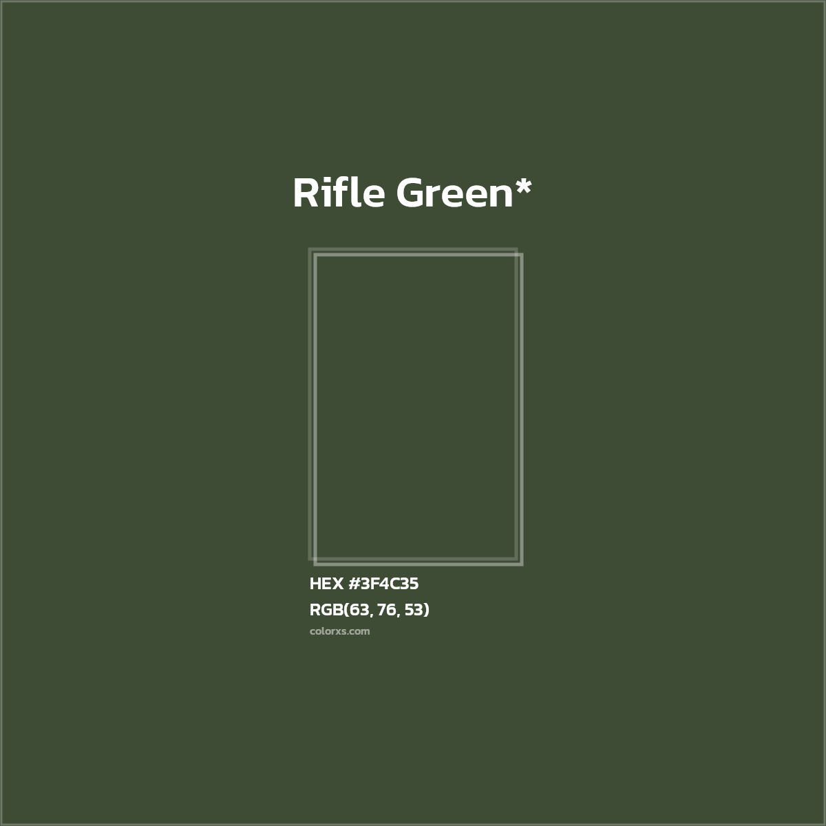 HEX #3F4C35 Color Name, Color Code, Palettes, Similar Paints, Images