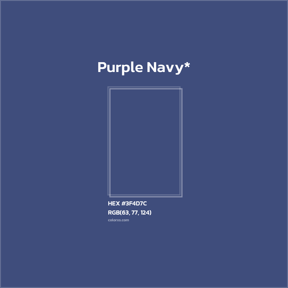 HEX #3F4D7C Color Name, Color Code, Palettes, Similar Paints, Images