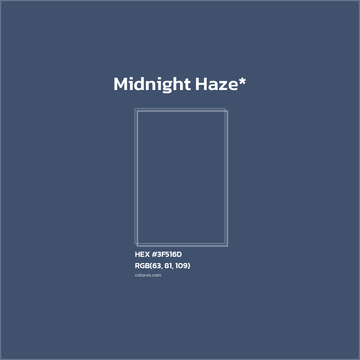 HEX #3F516D Color Name, Color Code, Palettes, Similar Paints, Images