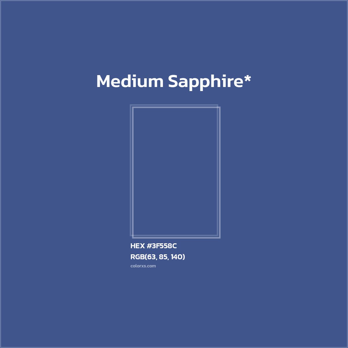 HEX #3F558C Color Name, Color Code, Palettes, Similar Paints, Images