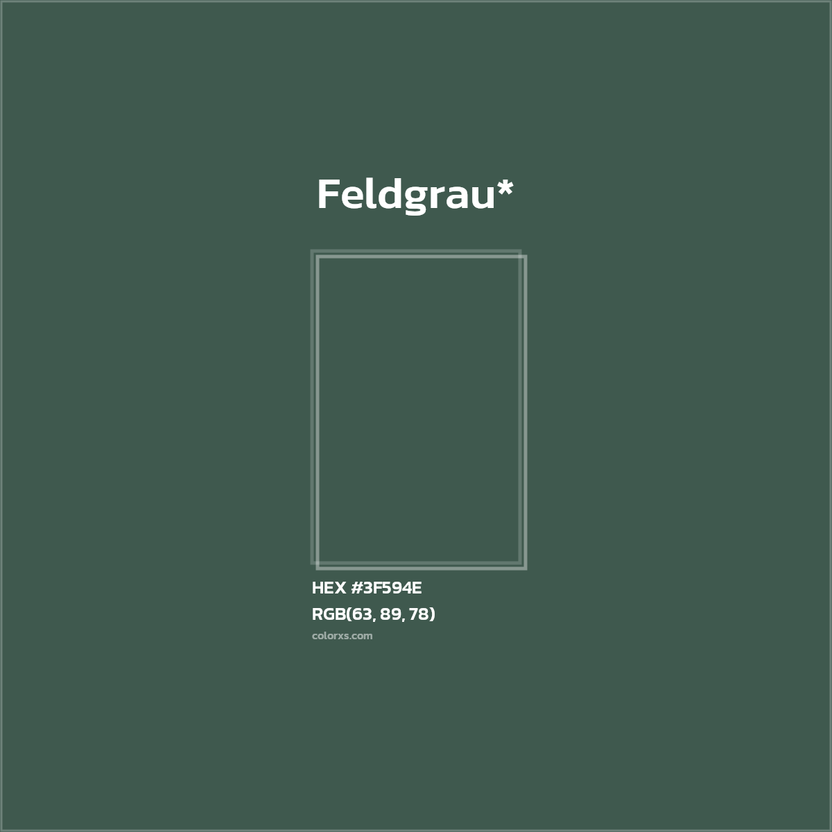 HEX #3F594E Color Name, Color Code, Palettes, Similar Paints, Images