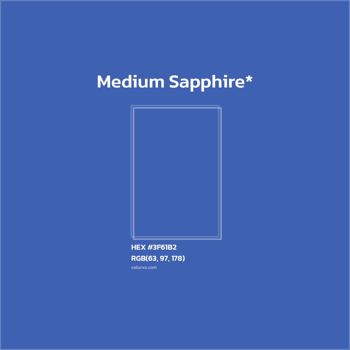 HEX #3F61B2 Color Name, Color Code, Palettes, Similar Paints, Images