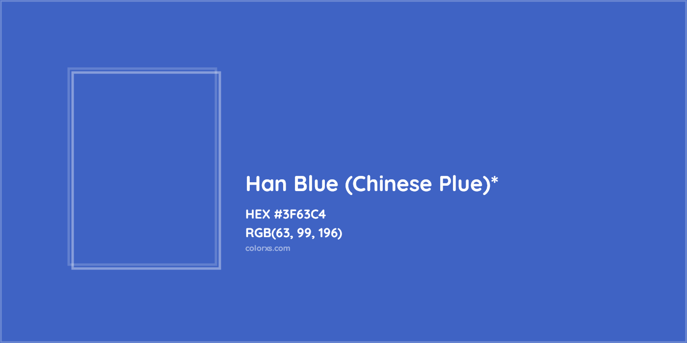 HEX #3F63C4 Color Name, Color Code, Palettes, Similar Paints, Images