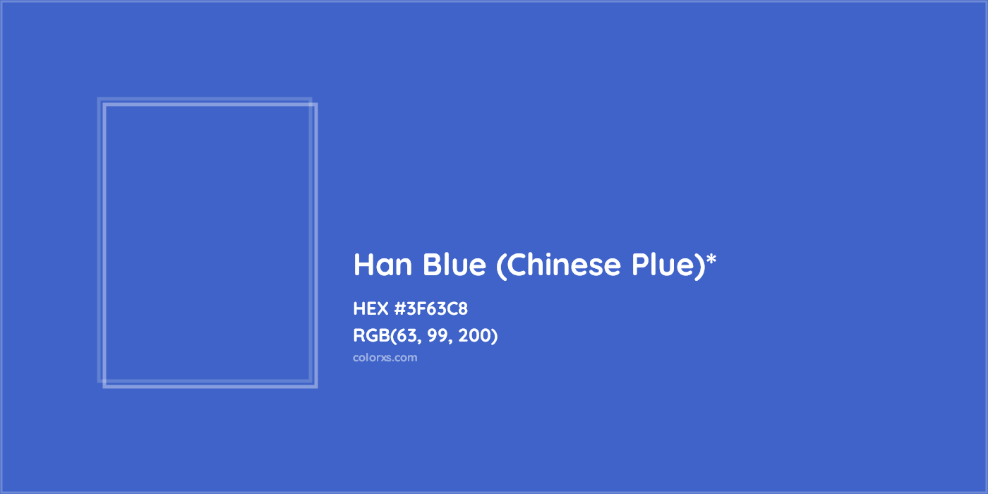 HEX #3F63C8 Color Name, Color Code, Palettes, Similar Paints, Images