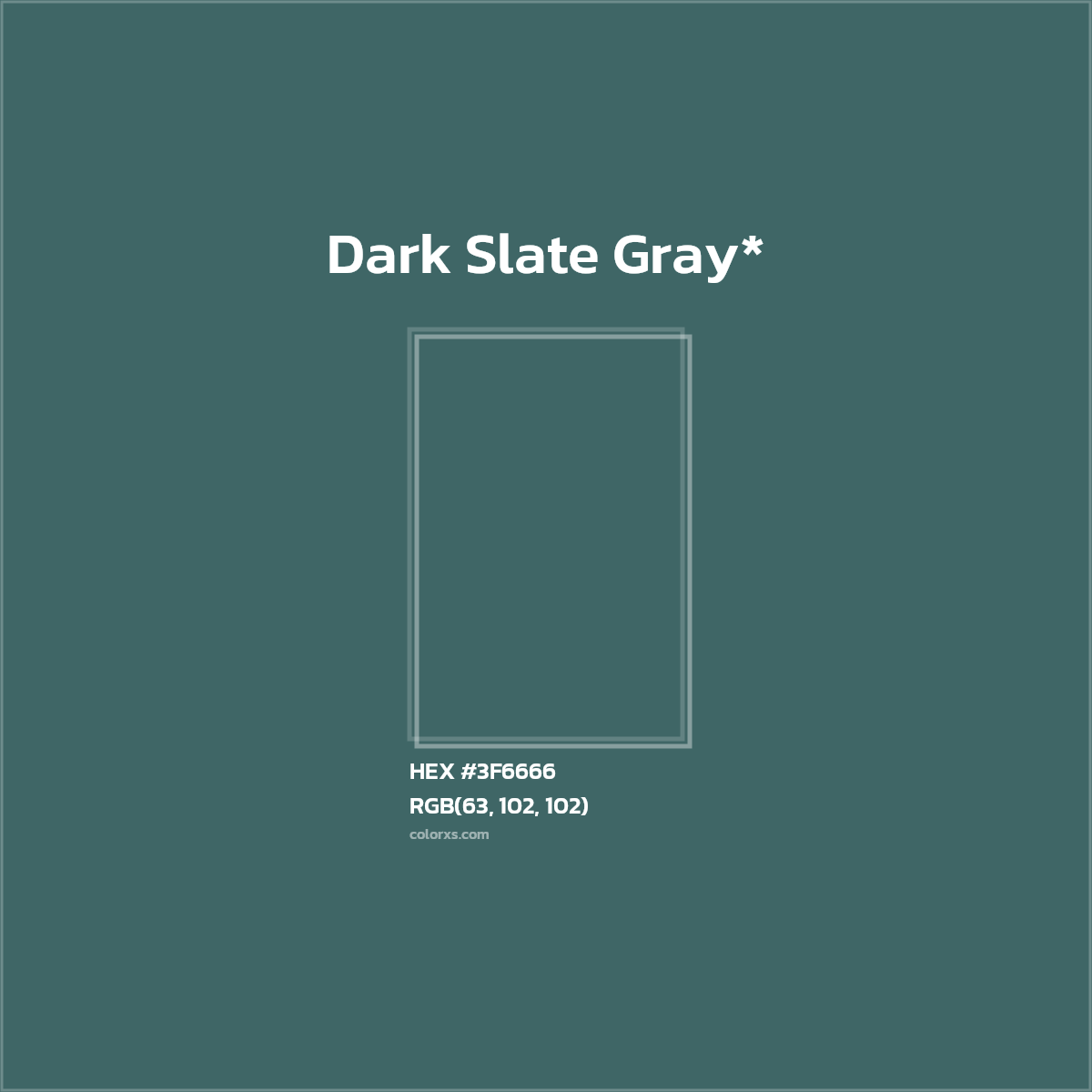 HEX #3F6666 Color Name, Color Code, Palettes, Similar Paints, Images