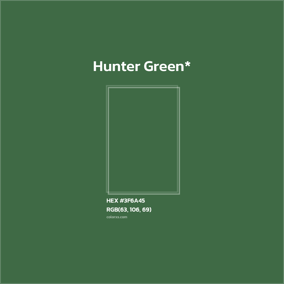 HEX #3F6A45 Color Name, Color Code, Palettes, Similar Paints, Images