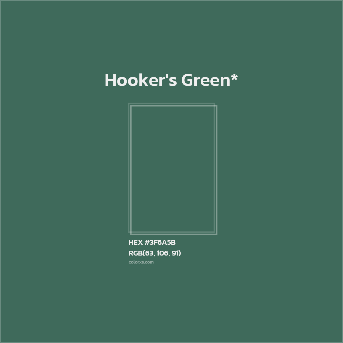 HEX #3F6A5B Color Name, Color Code, Palettes, Similar Paints, Images