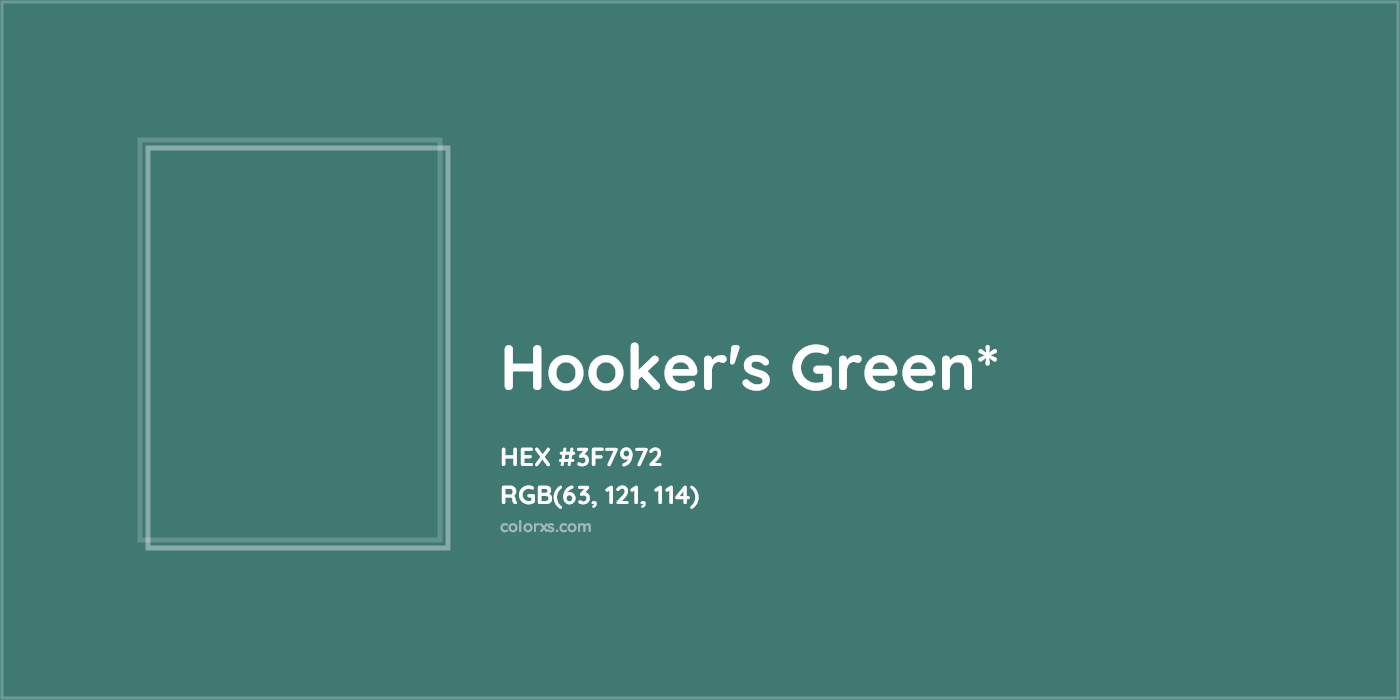 HEX #3F7972 Color Name, Color Code, Palettes, Similar Paints, Images