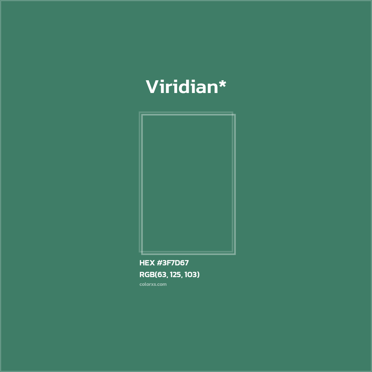 HEX #3F7D67 Color Name, Color Code, Palettes, Similar Paints, Images