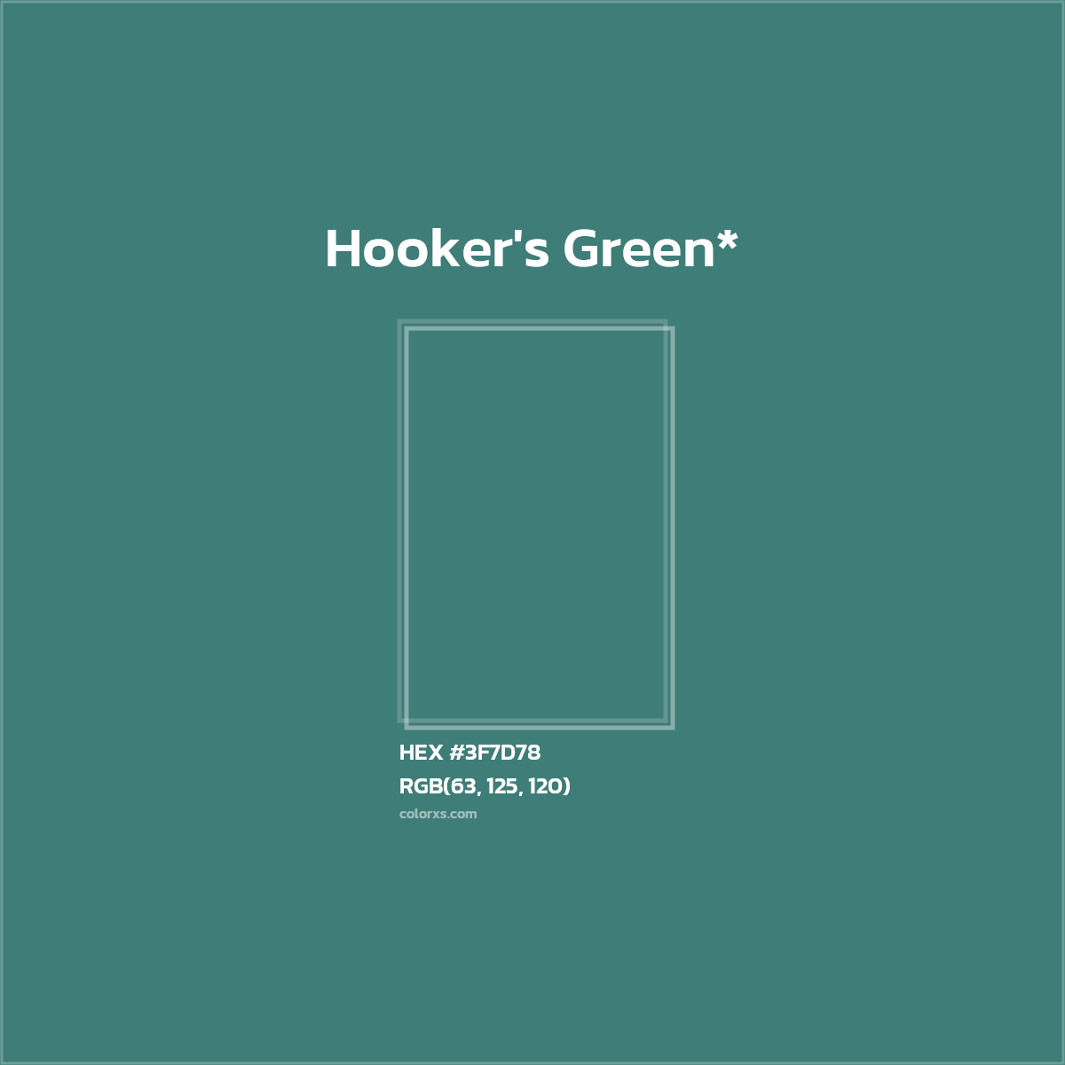 HEX #3F7D78 Color Name, Color Code, Palettes, Similar Paints, Images