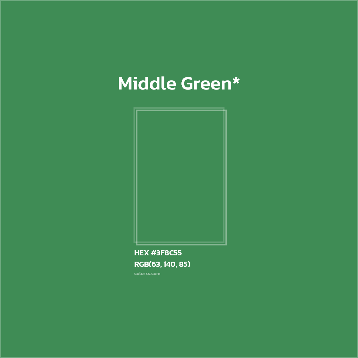 HEX #3F8C55 Color Name, Color Code, Palettes, Similar Paints, Images