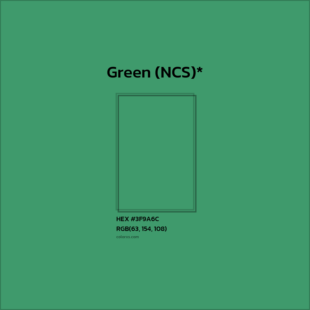 HEX #3F9A6C Color Name, Color Code, Palettes, Similar Paints, Images