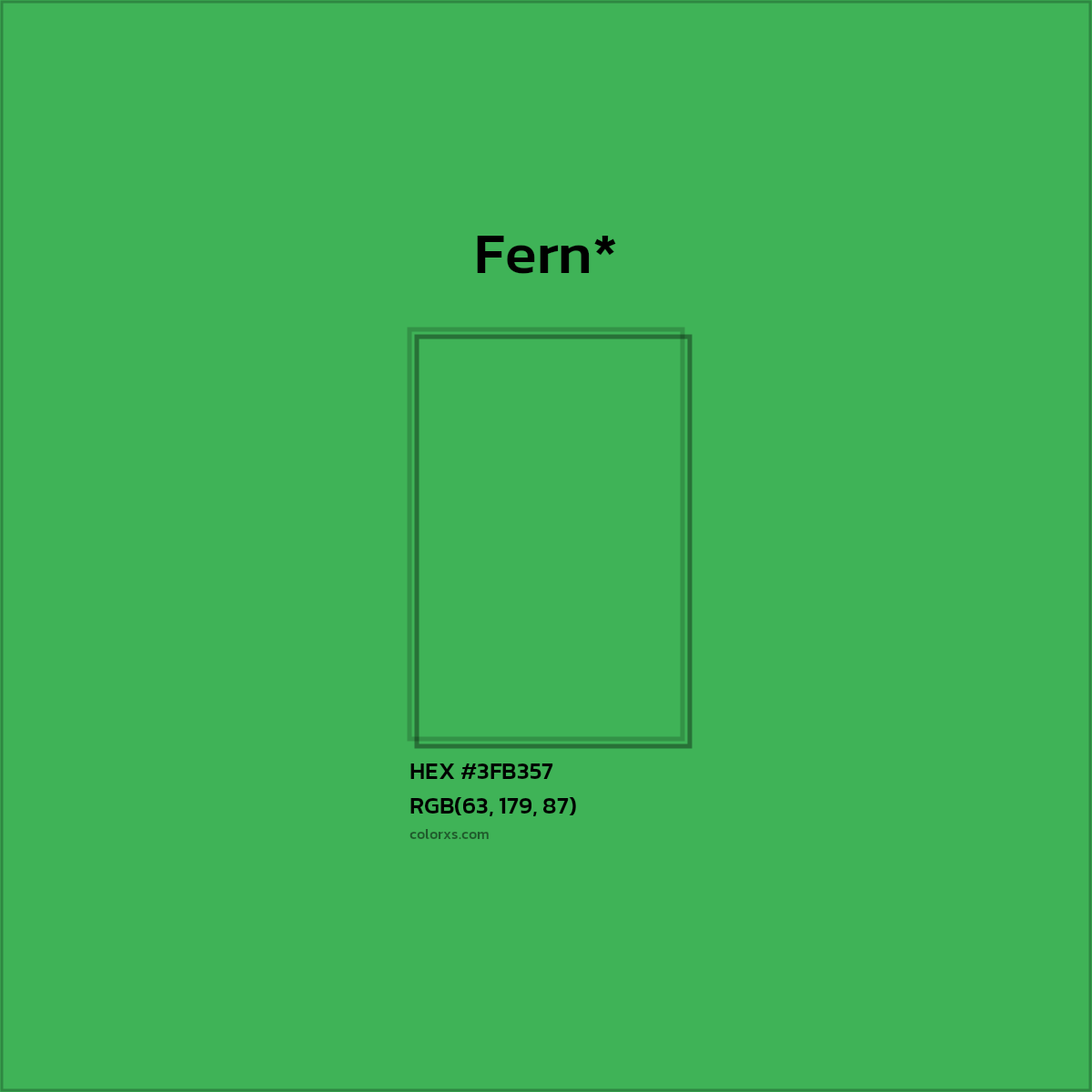 HEX #3FB357 Color Name, Color Code, Palettes, Similar Paints, Images
