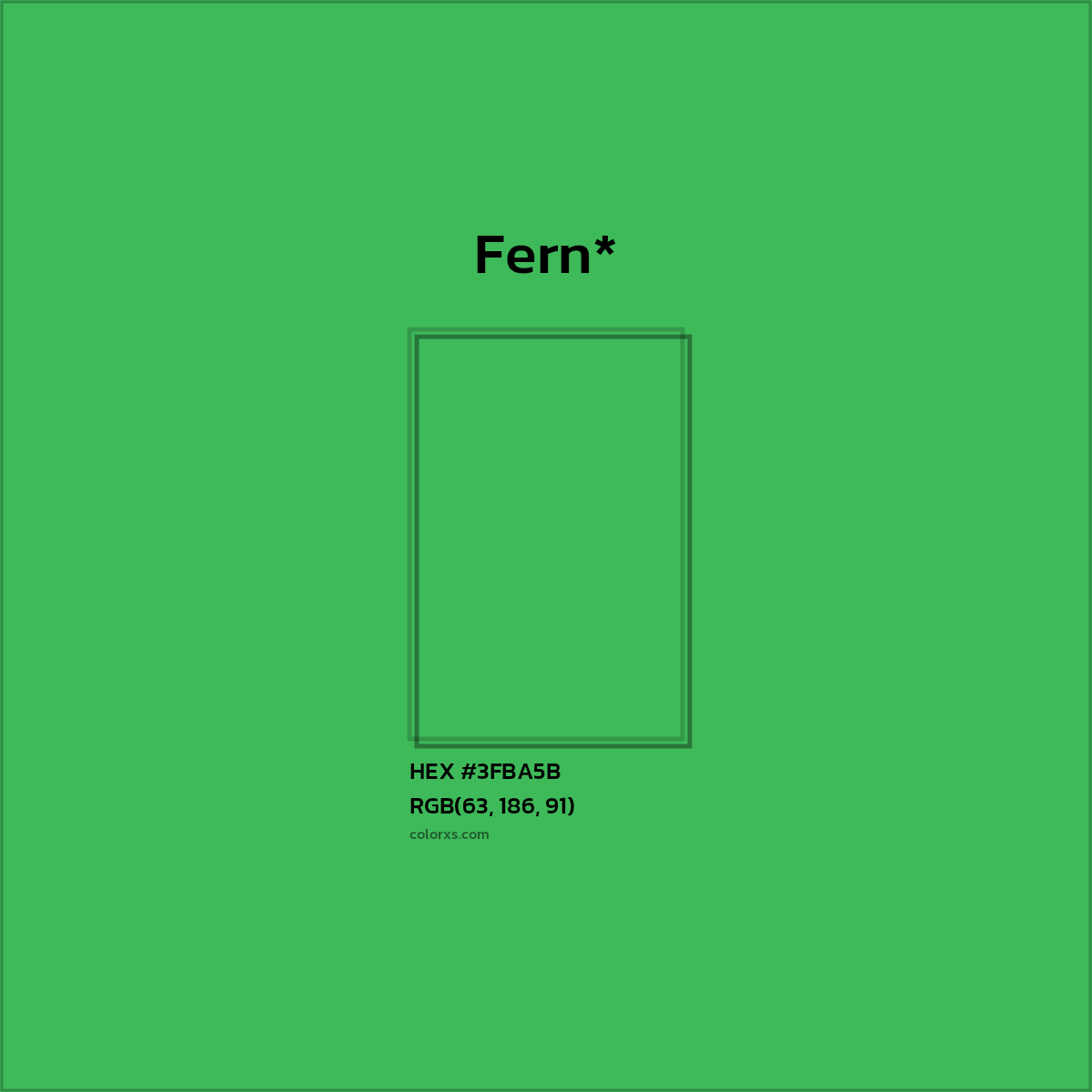 #3FBA5B hex color. RGB, RYB, CMYK, HSL, HSV codes and color conversions. Matching color names, palettes, paints.