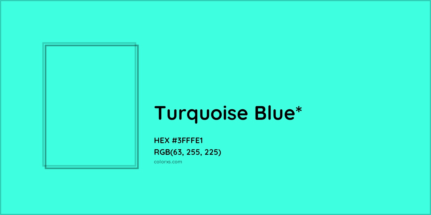 HEX #3FFFE1 Color Name, Color Code, Palettes, Similar Paints, Images