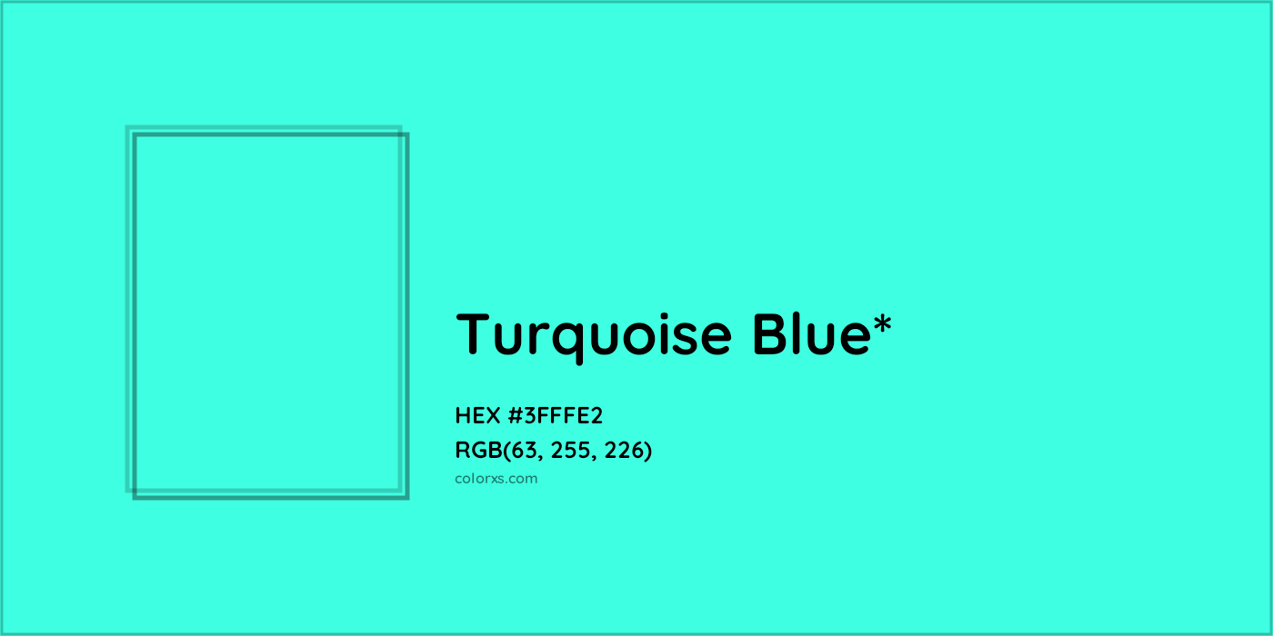HEX #3FFFE2 Color Name, Color Code, Palettes, Similar Paints, Images