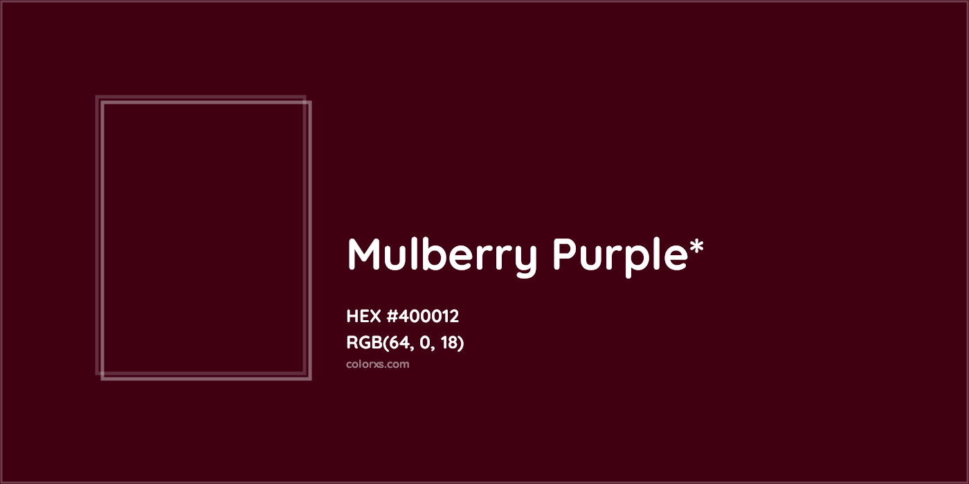 HEX #400012 Color Name, Color Code, Palettes, Similar Paints, Images