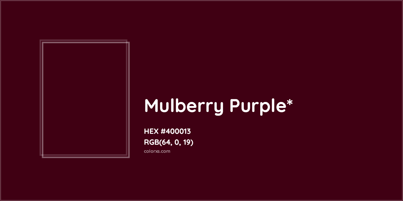 HEX #400013 Color Name, Color Code, Palettes, Similar Paints, Images