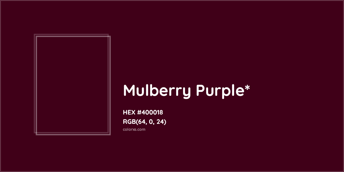 HEX #400018 Color Name, Color Code, Palettes, Similar Paints, Images