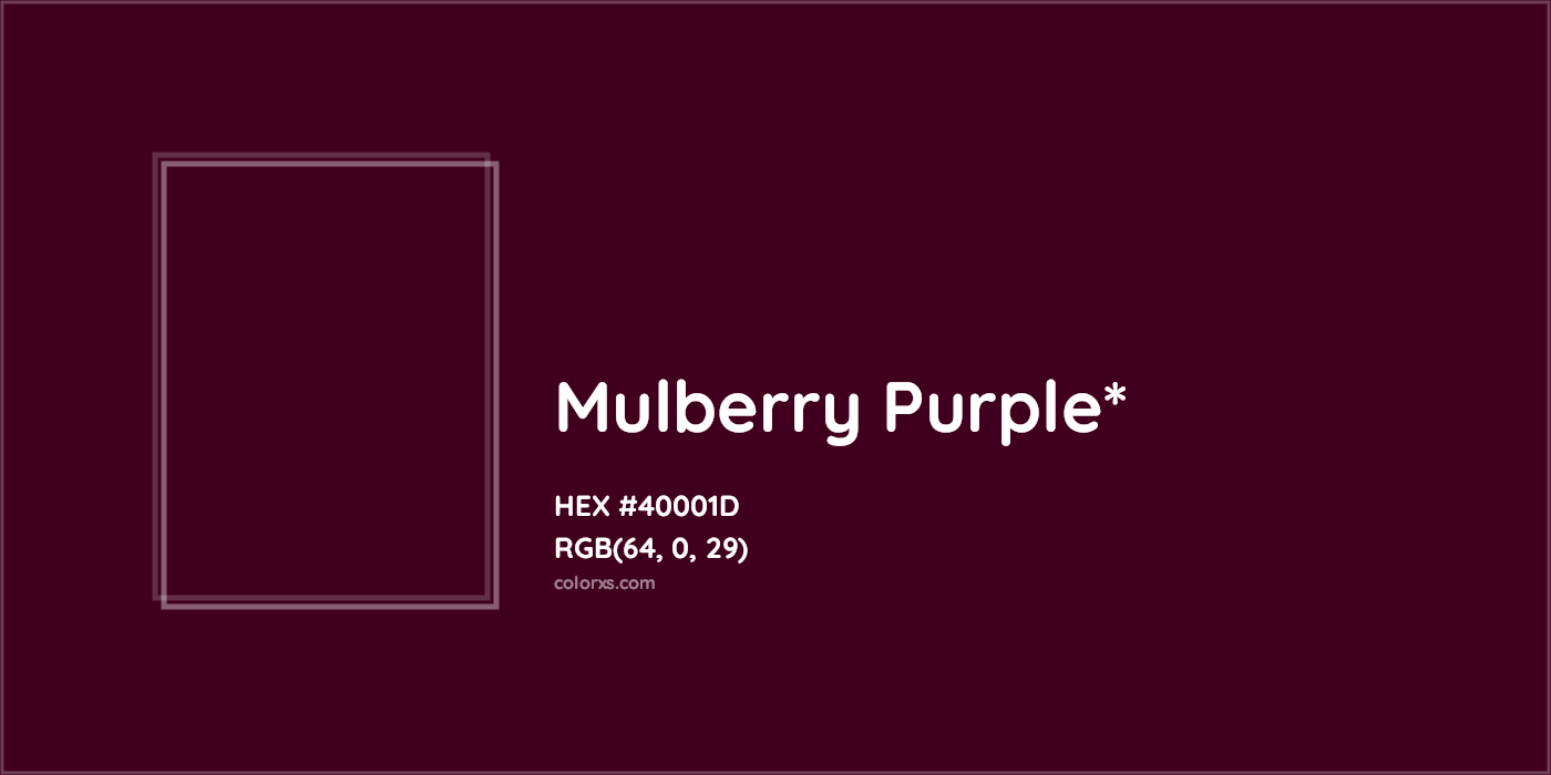 HEX #40001D Color Name, Color Code, Palettes, Similar Paints, Images